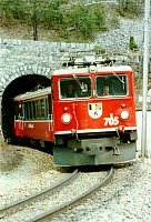 Rhätische Bahn, Schweiz, Foto: Klaus Sinsbeck,
           Mülheim/Ruhr